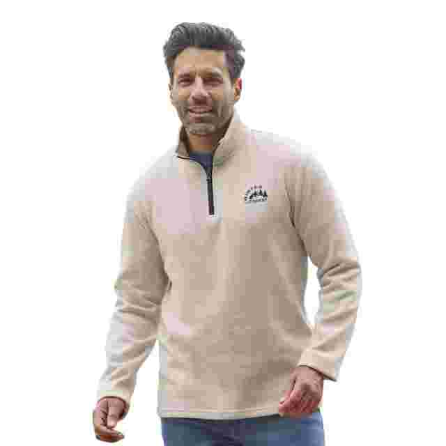 Atlas For Men Mens Mottled Fleece Top (Pack of 2) (AF1706)