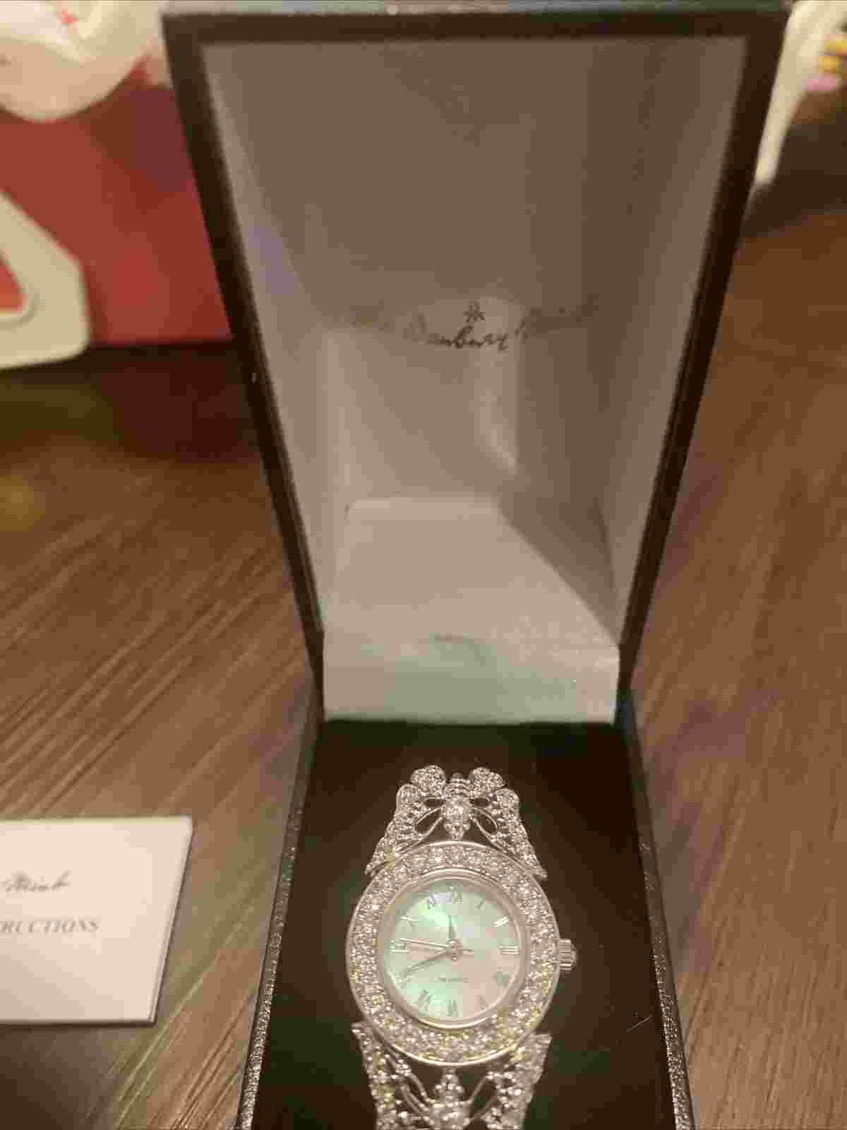 The Danbury Mint Butterfly Watch