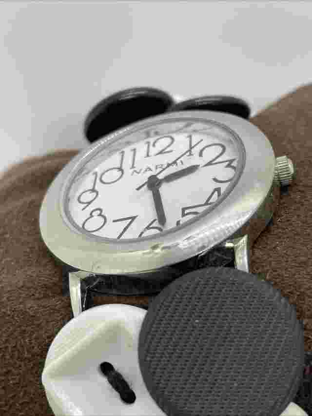 NARMI Button Strap Ladies Quartz Watch