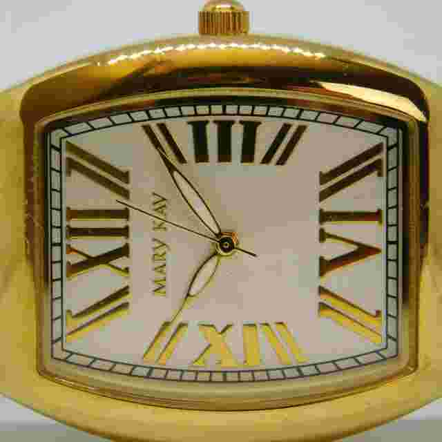 Mary Kay Blue Tone Band Quartz Analog Women's Watch New Battery