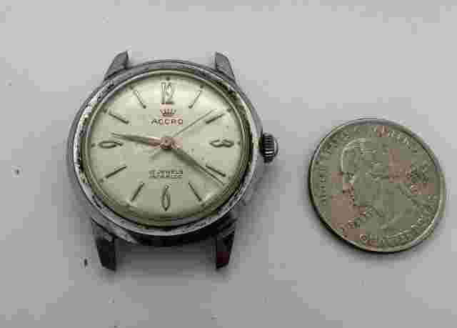 Men’s Vintage Accro 17j Manual Wind Wristwatch