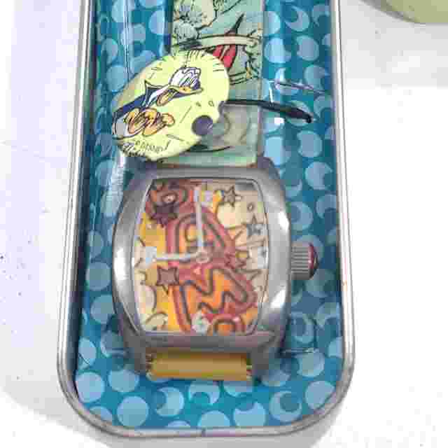 Vintage DISNEY COMICS rare collectable Donald duck watch HI
