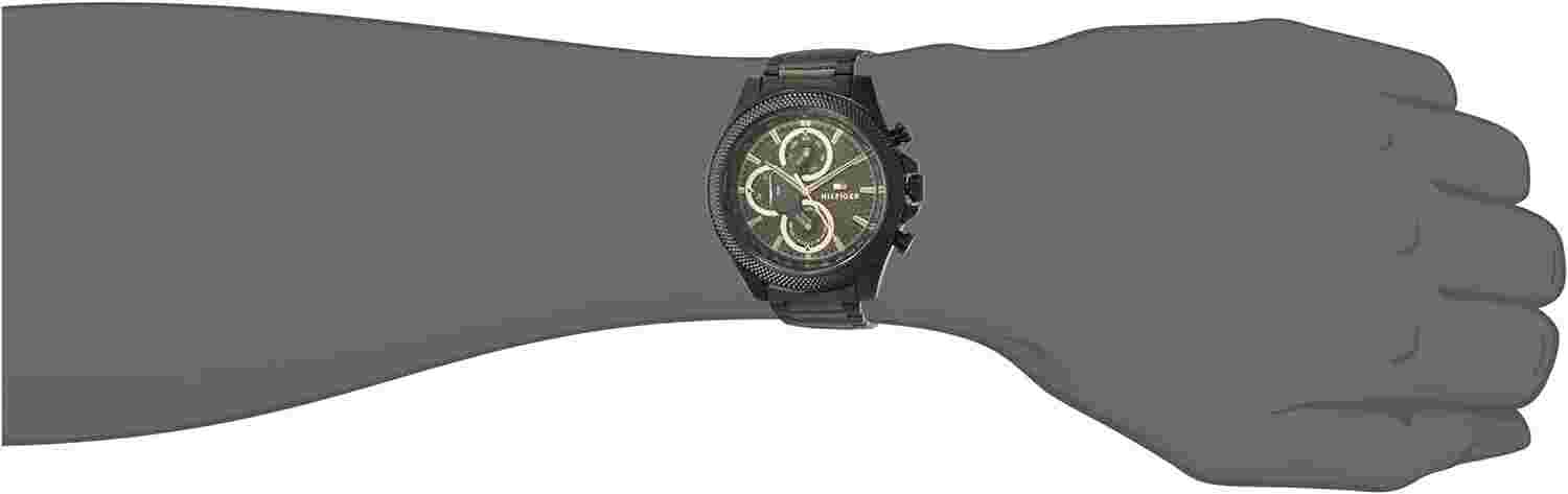 Tommy Hilfiger Clark 1792081 Men's Watch, Black