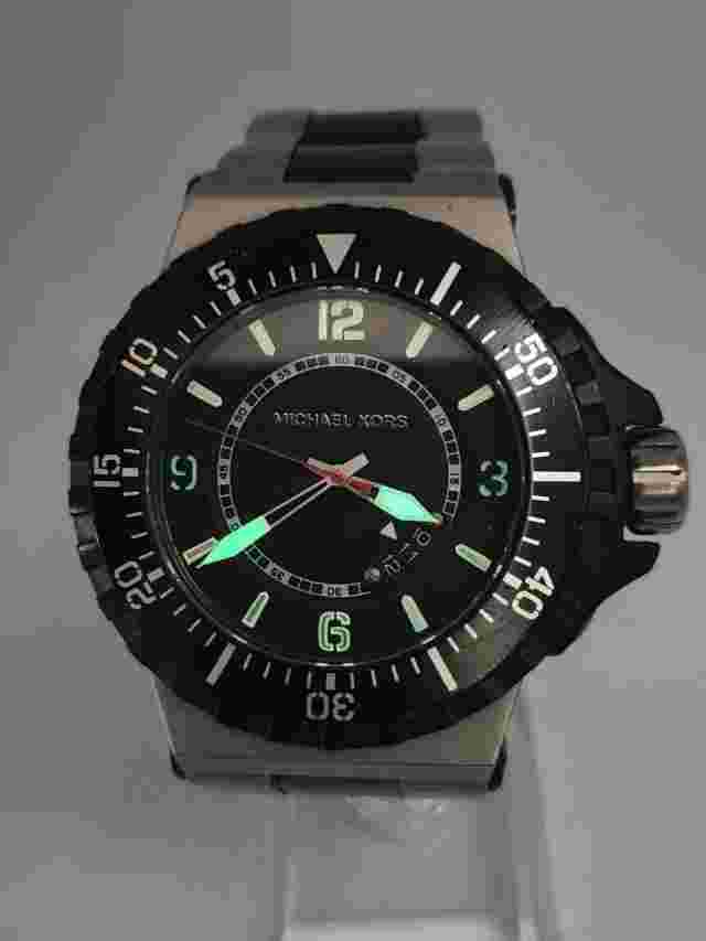 Michael Kors Men's Stainless Steel Bracelet Watch MK7059 New Battery READ