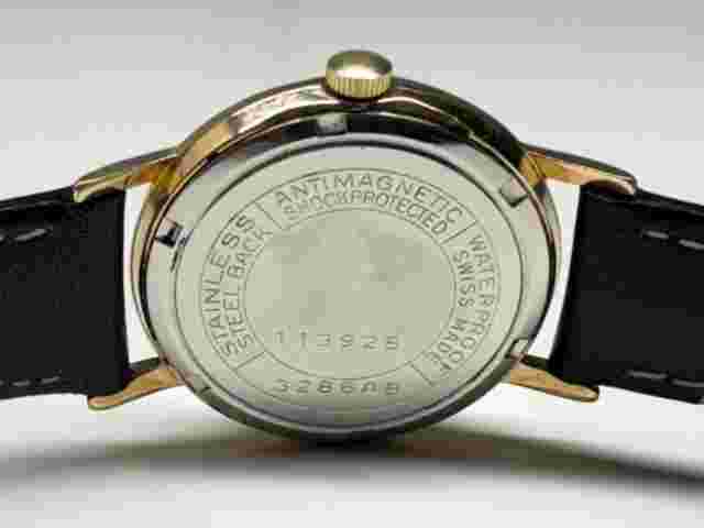 vintage ardath date 21 jewels mechanical antimagnetic swiss made wristwatch