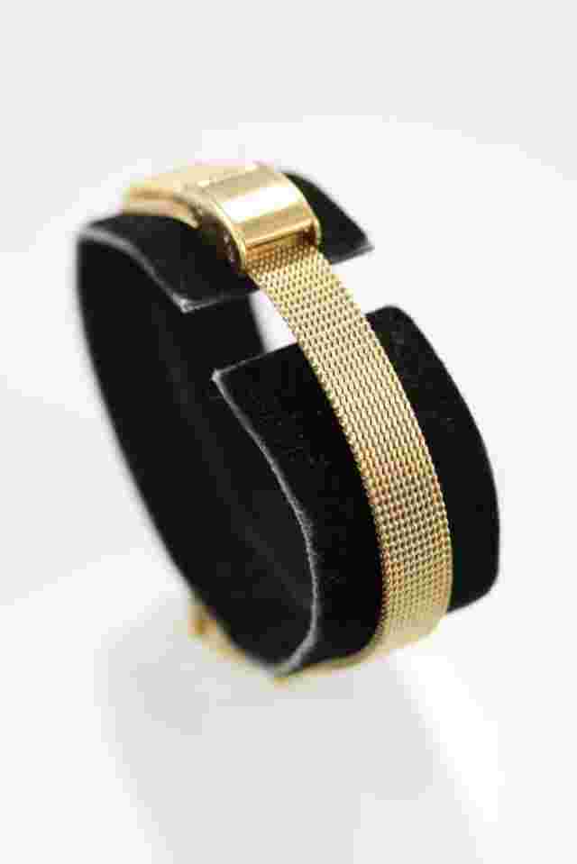 Victory Women Watch Stainless Gold Steel Water Resist Battery Champagne Quartz