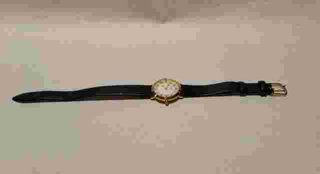 JAZ Paris Wristwatch MOP Dial Quartz Watch France Made S.S. Back - Needs Battery