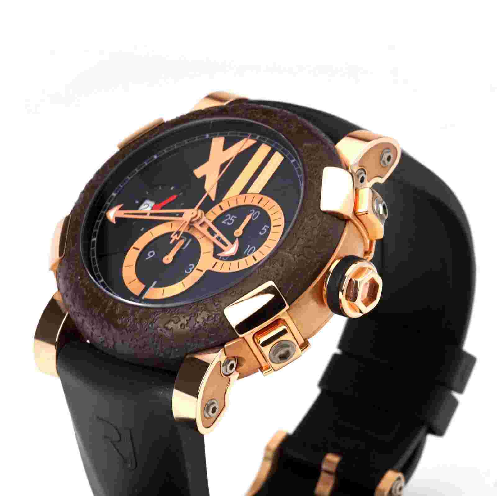 Romain Jerome Titanic DNA Chronograph Wristwatch CH.T.OXY3.2222.00.BB Limited