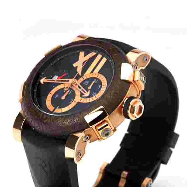 Romain Jerome Titanic DNA Chronograph Wristwatch CH.T.OXY3.2222.00.BB Limited