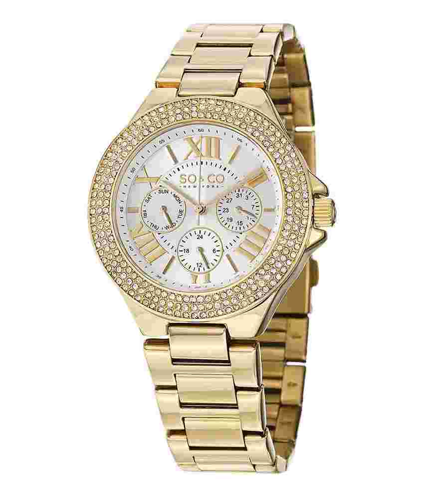 SO & CO New York Madison 5019 GMT 38mm