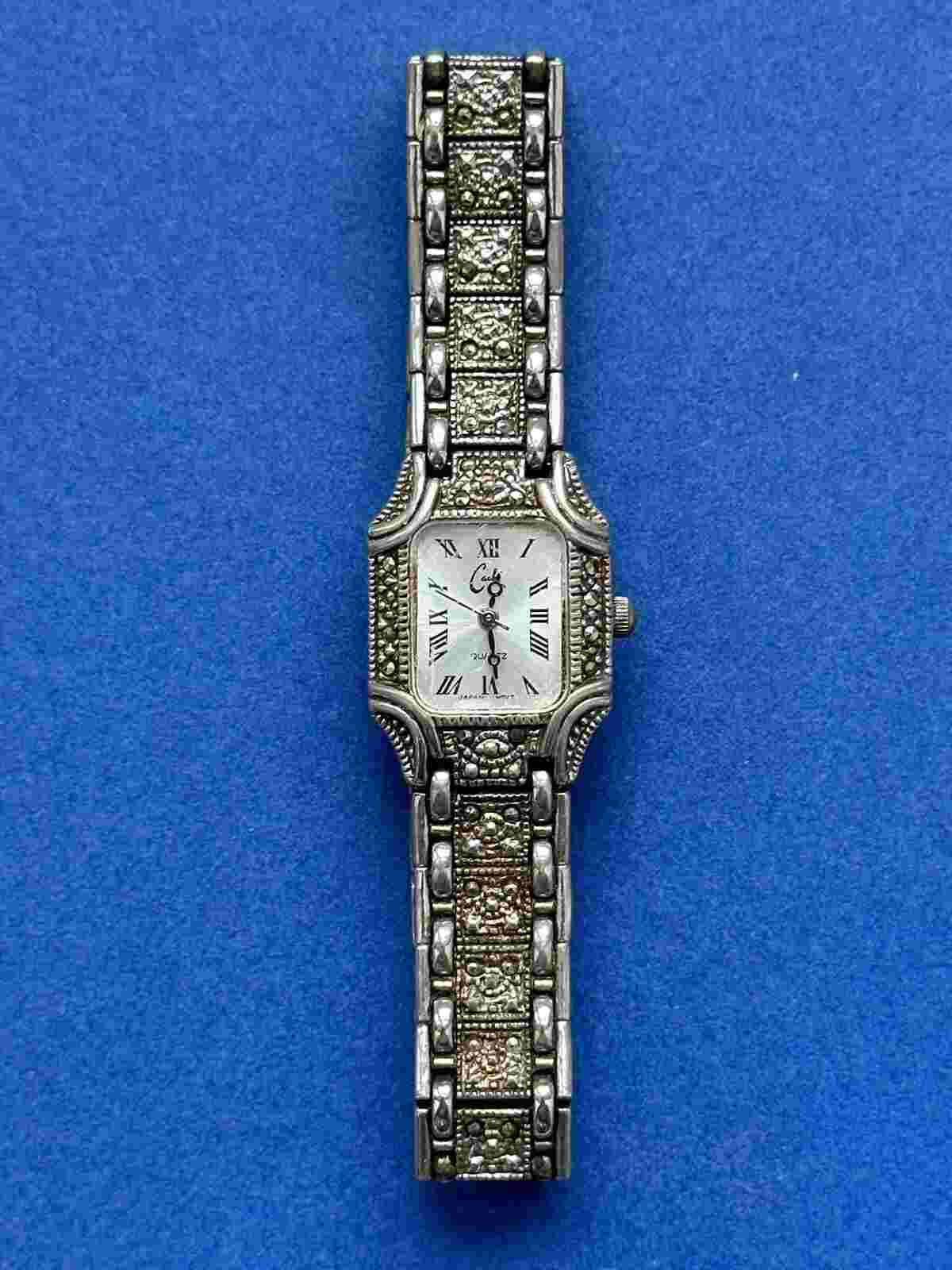 Cache Silver Toned Ladies Watch Free Shipping