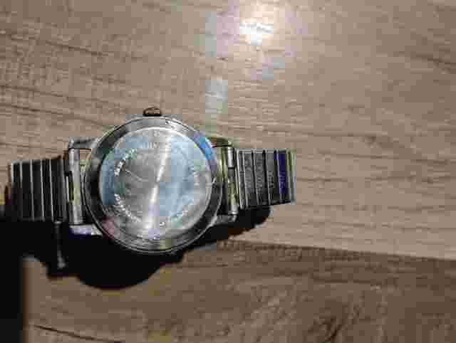 Vintage Orvin 17 Jewels Manual Winding 34mm Watch Date Shock Proof Speidel Band