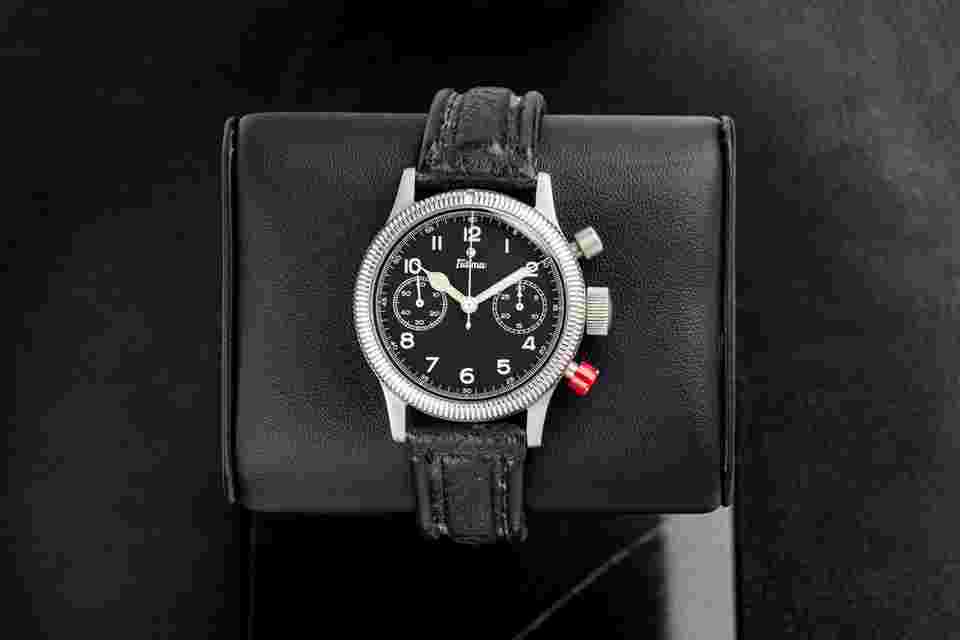 Tutima Glaschutte 1941 Chronograph Watch German Military Watch Only