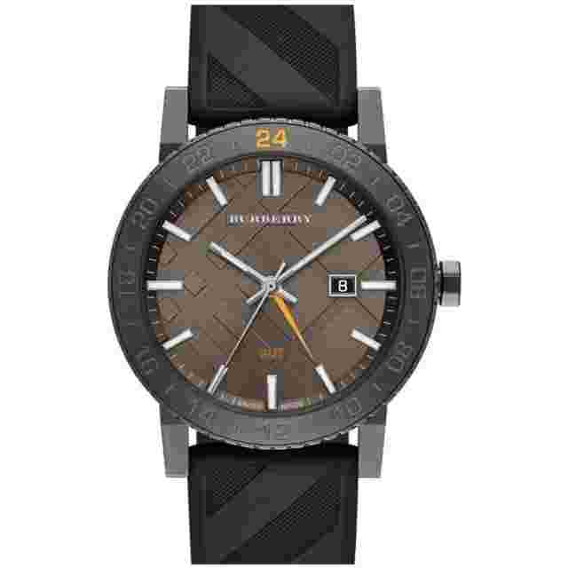 BURBERRY Men's BU9341 'The New City' GMT 42mm Watch 130112