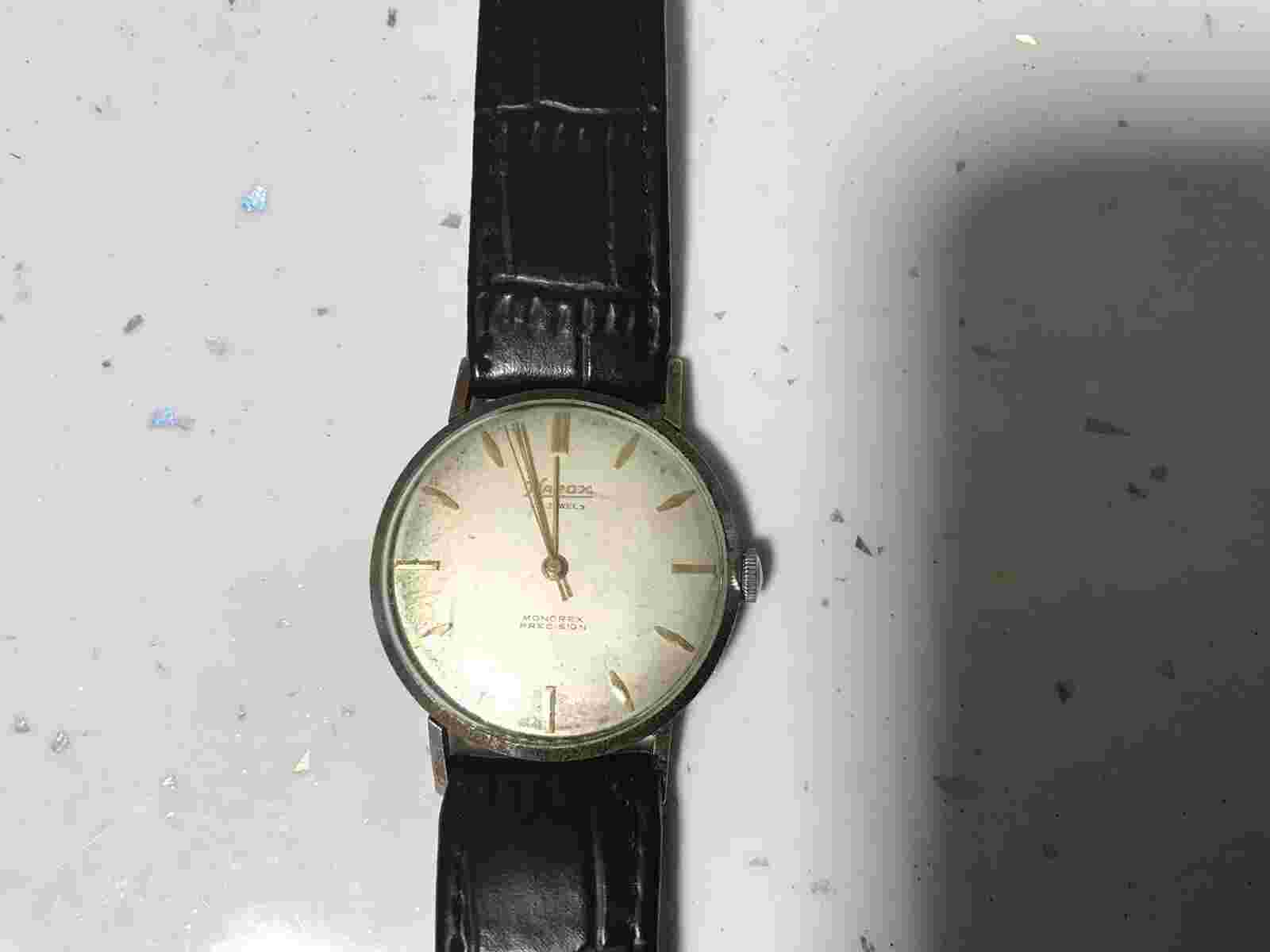 Rare Vintage Harox Men’s Watch Monorex Precision Ref 141206