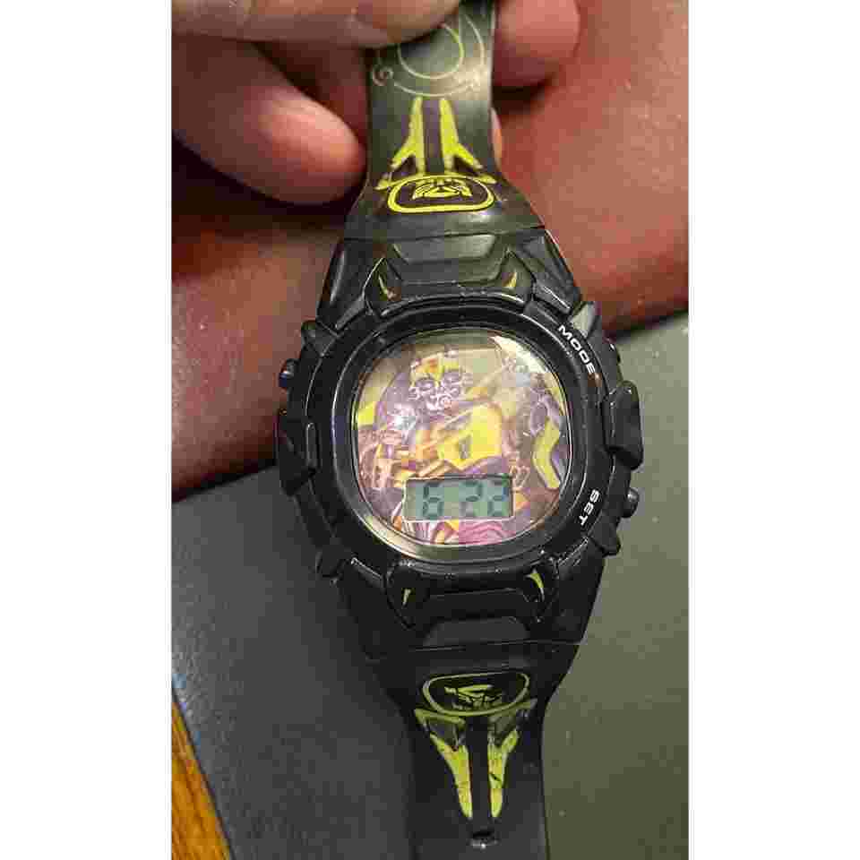 Boy's 43mm Hasbro Transformers Watch, Digital LCD