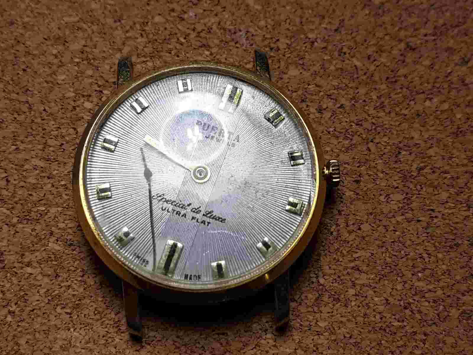 Ronda RL7013 Movement,  For Spares, Complete, Working,  In Puerta Case.
