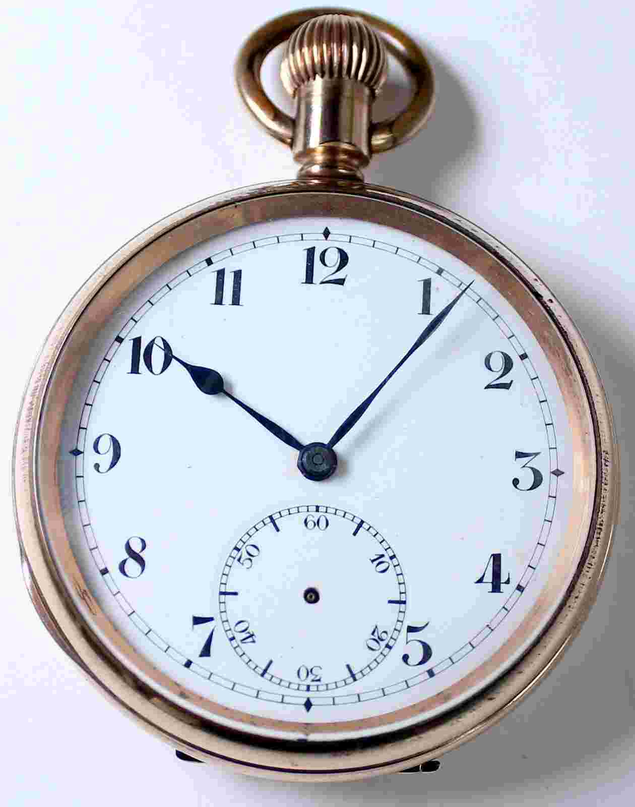 Antique - Pocket Watch - Supreme - USA - Gold Plated - Vintage - Rare