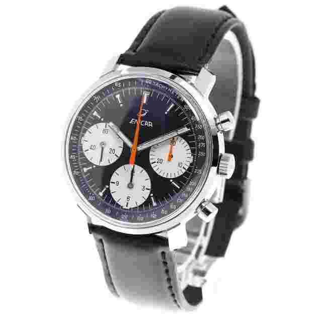 ENICAR Chronograph Vintage Men's Watch From Japan G1004