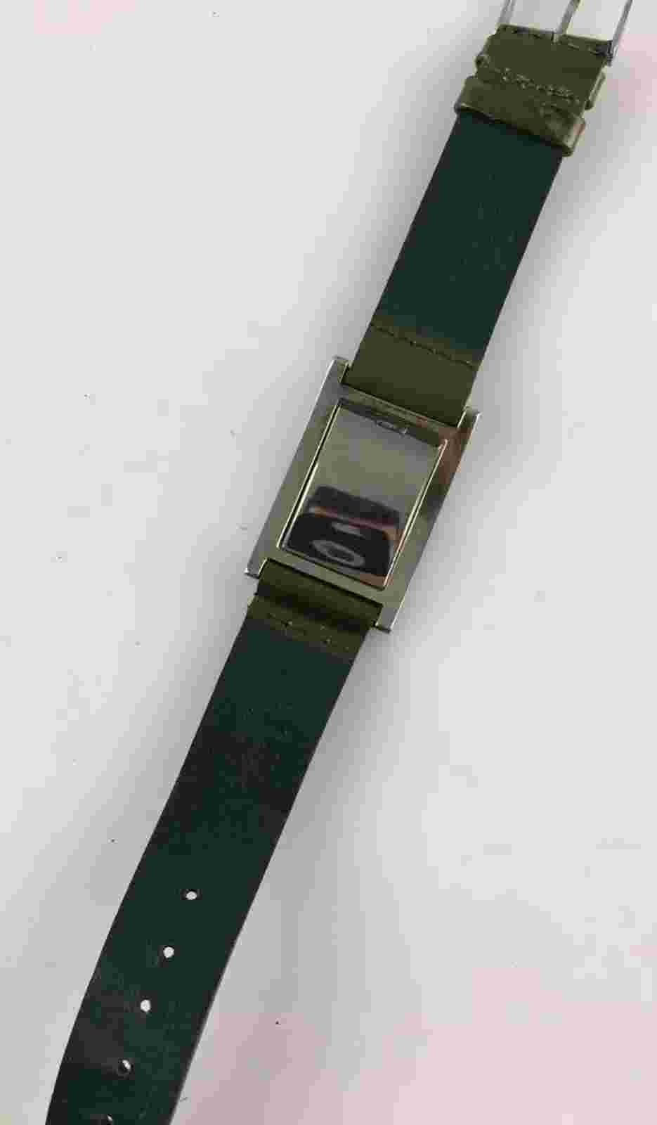 Watch M&M PRIMO EMPORIO quarzo Women's 25 MM Shape Rectangular Green Used