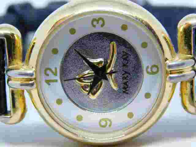 Mary Kay Genuine Leather Quartz Analog Ladies Watch
