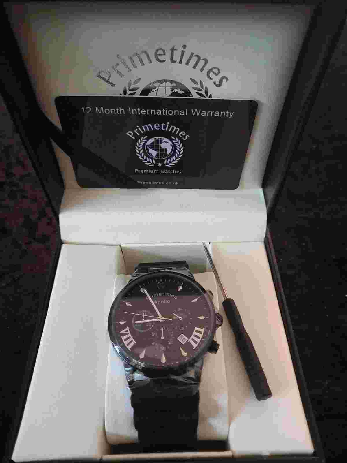 Primetimes Apollo Model PT1994 - New APOLLO. MODEL PT1994. MENS CHRONOGRAPHIC SP