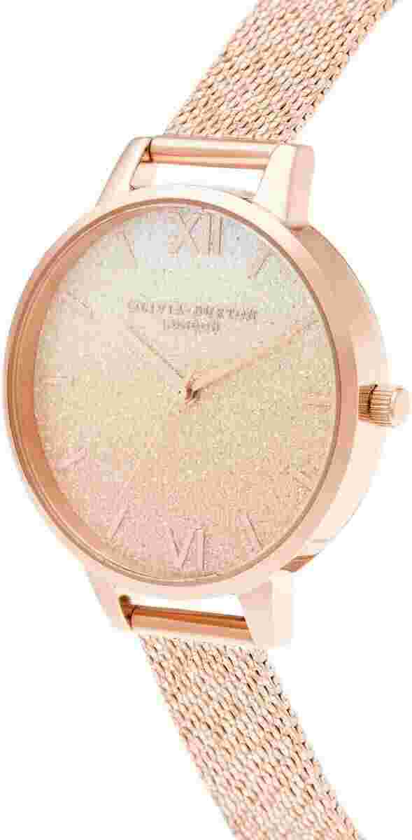 OLIVIA BURTON Watch OB16US58 Under the Sea Sunset Ombre Glitter Demi Rose Gold