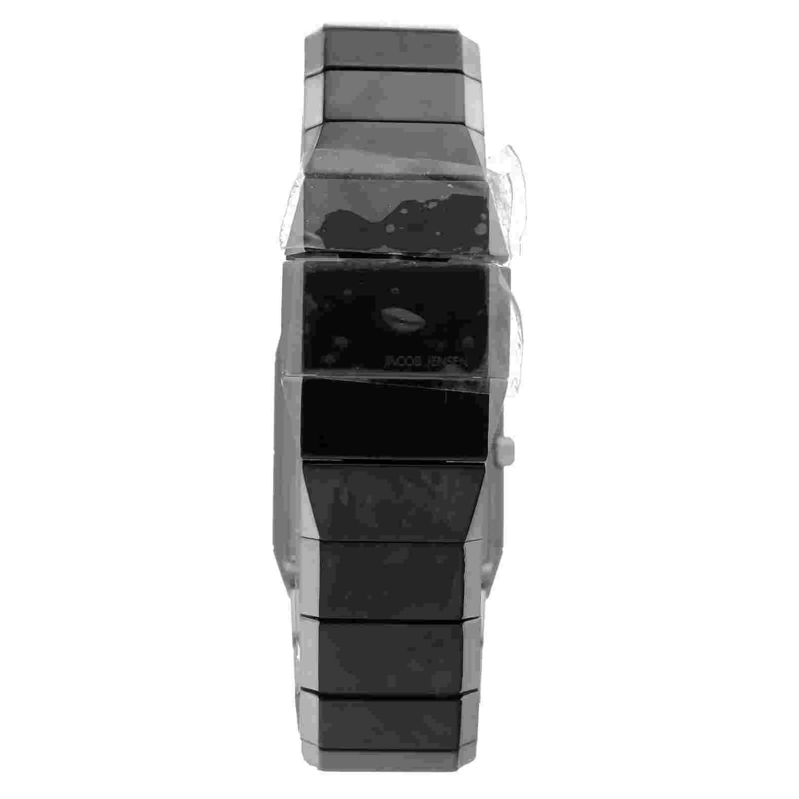 Jacob Jensen Sapphire Series 560 Stainless Steel Rectangle Quartz Women's Watch