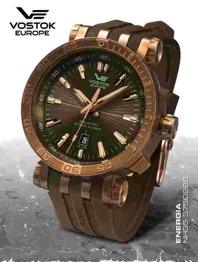 Vostok Europe Energia Rocket Bronze Automatic NH35A-​575O285
