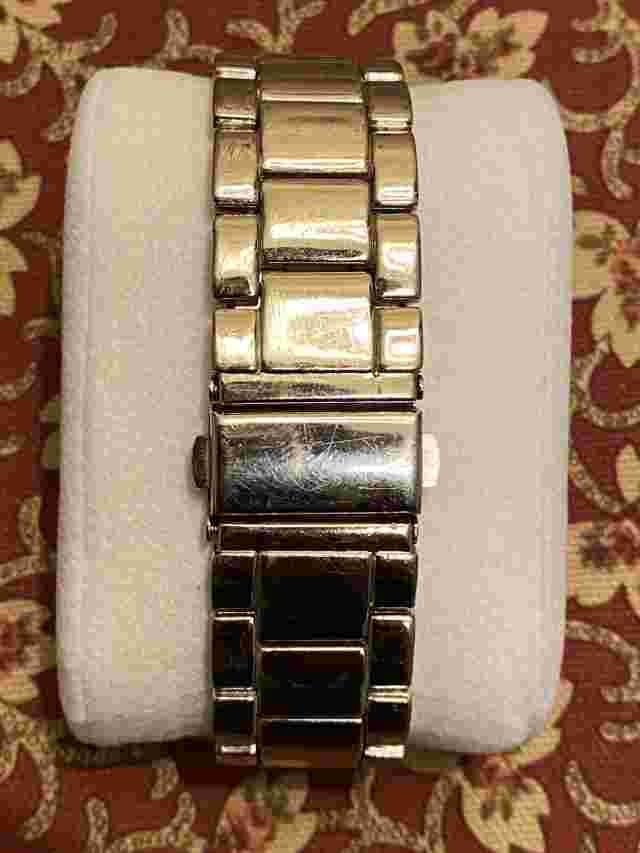 INC Formal & Casual Gold Plated Large Face Wrist Watch