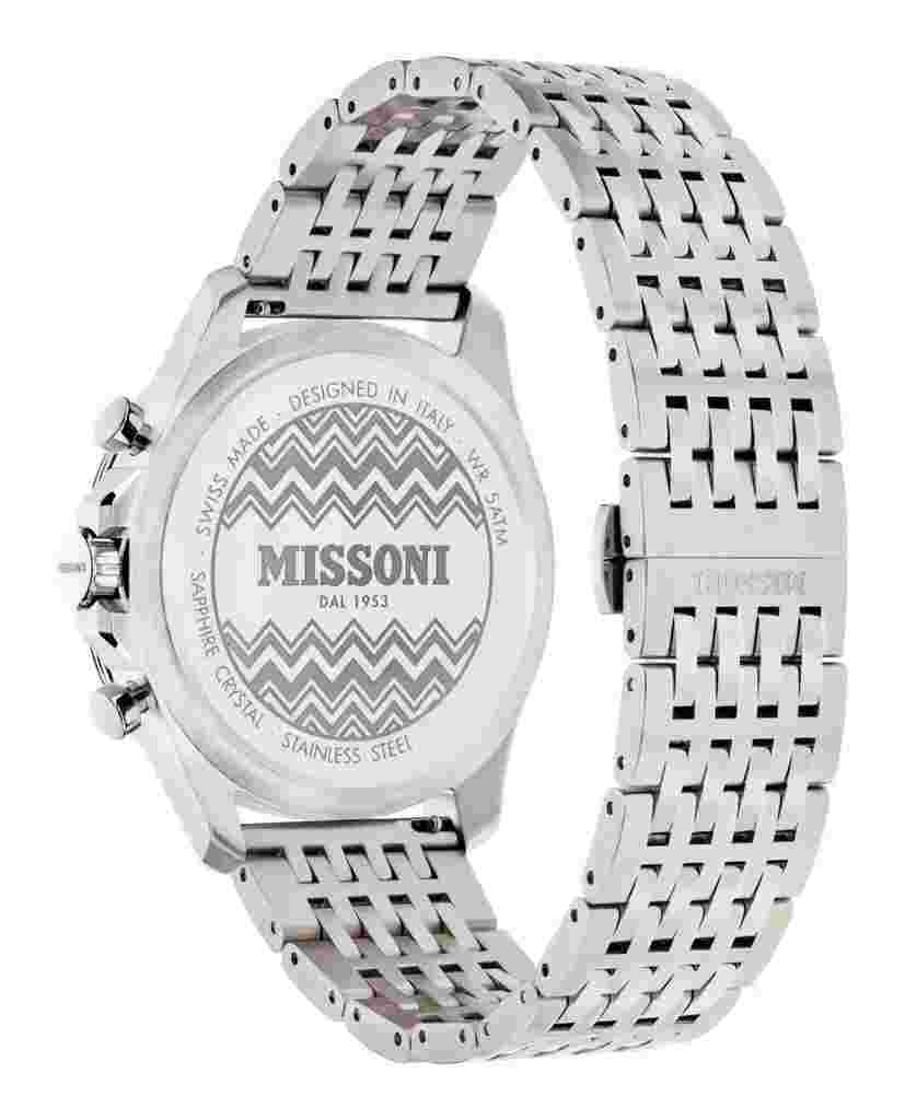 Missoni Silver Mens Chronograph Watch Urban MWJD00322