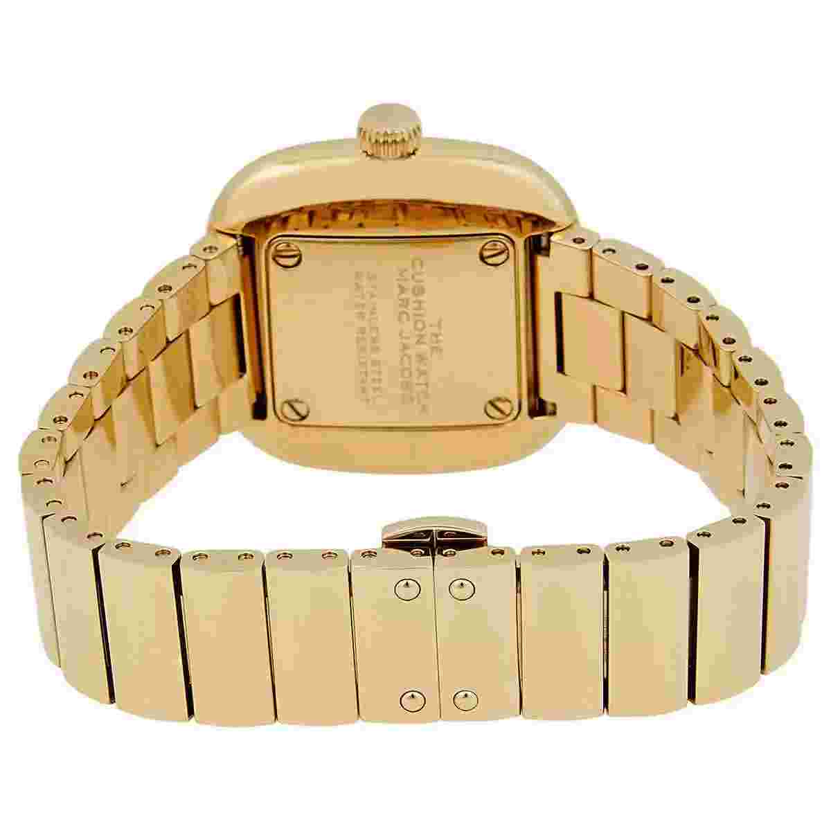 Marc Jacobs The Cushion Quartz Black Dial Ladies Watch MJ0120179298