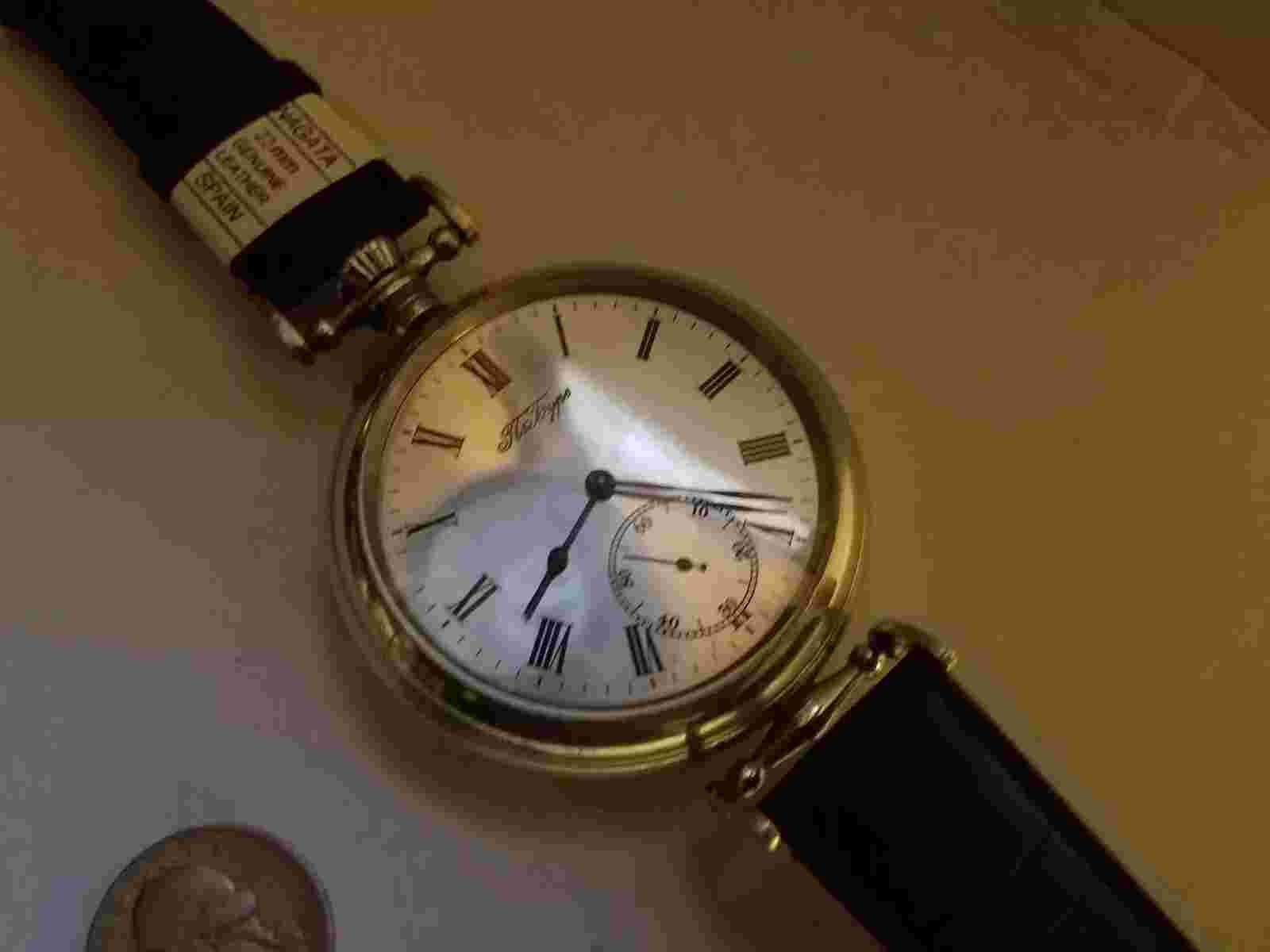 Pavel Bure Rare Big    Antique Swiss Men's Wristwatch  (pre 1920)