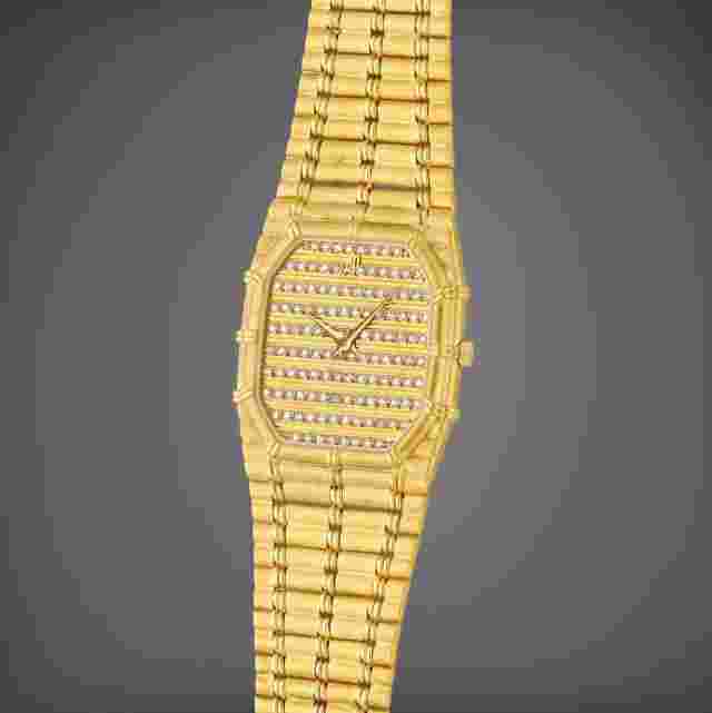 Audemars Piguet Bamboo 18k Yellow Gold Diamond Dial (Rare)