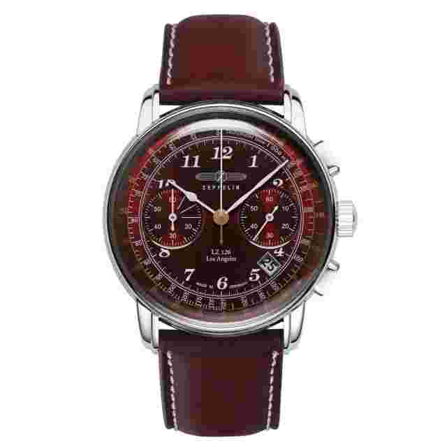 Zeppelin 7614-6 Men's Los Angeles Chronograph Wristwatch