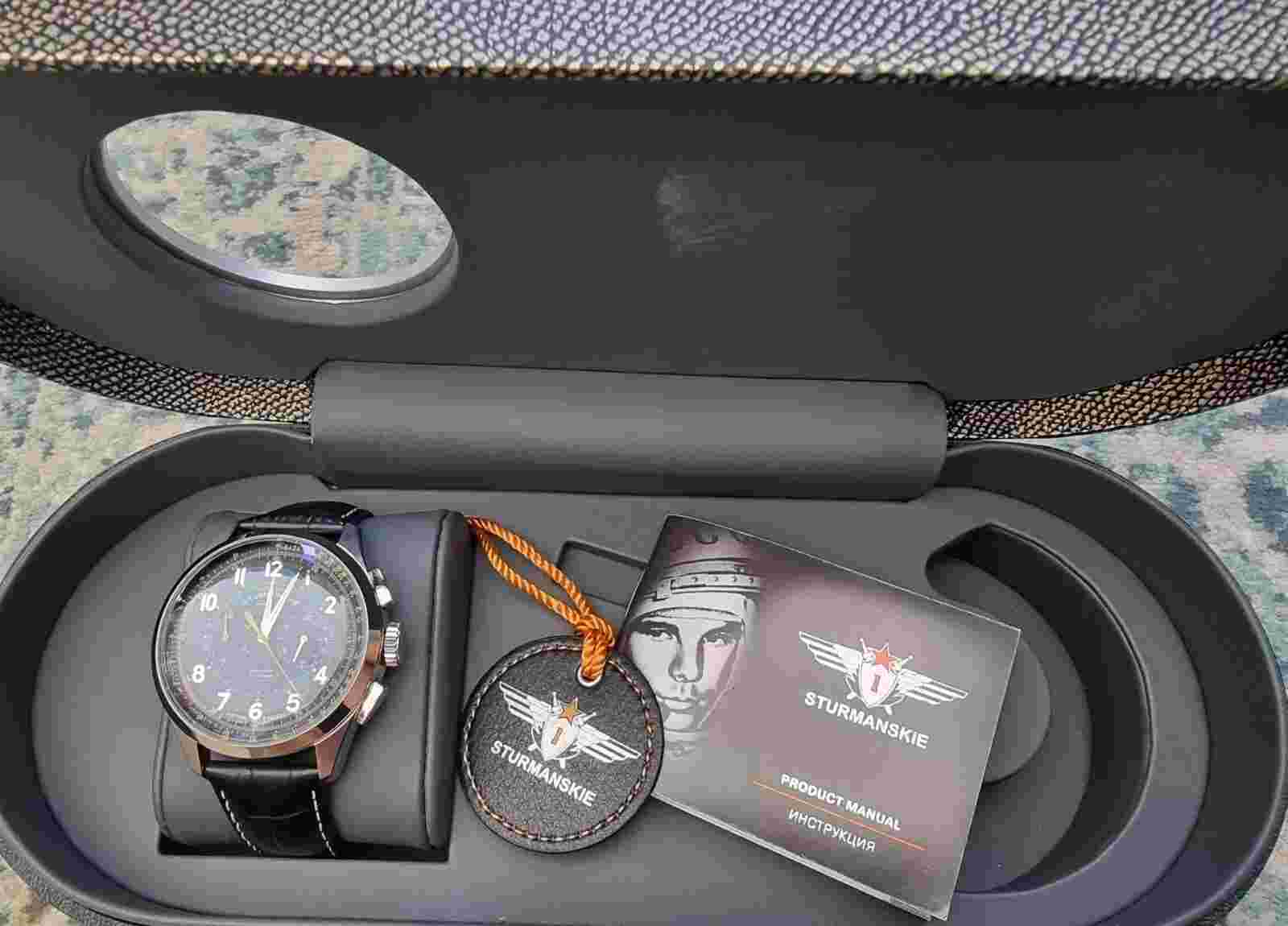 original NEW  Sturmanskie Open Space Chronograph NE86/1855015 LIMITED EDITION