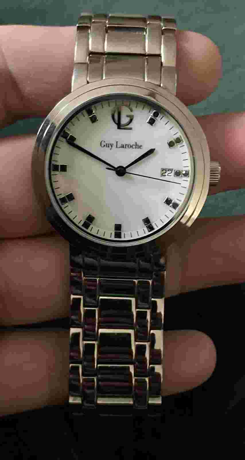 GUY LAROCHE Dress Watch G44501 Women's Round Face