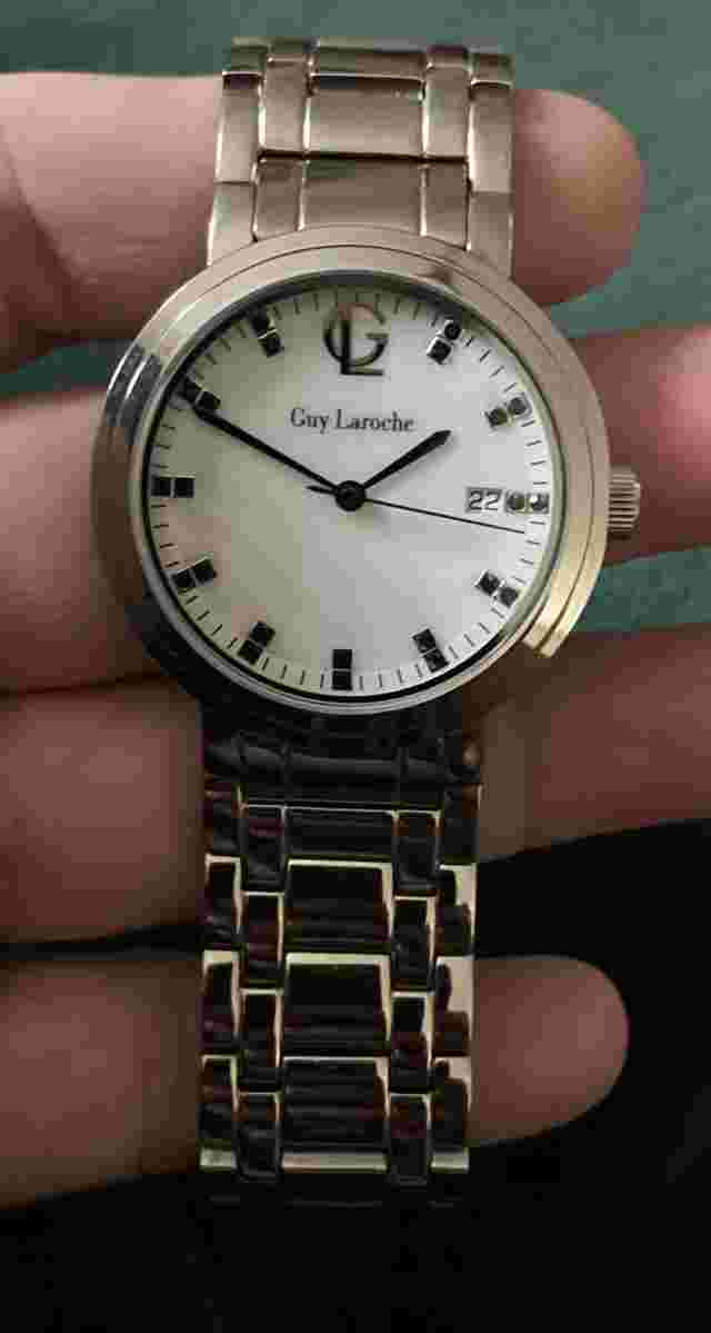 GUY LAROCHE Dress Watch G44501 Women's Round Face