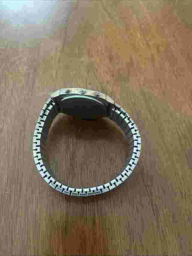 Vintage Chevrolet Digital Watch ( Untested Sold As-IS) Stainless Steel Back