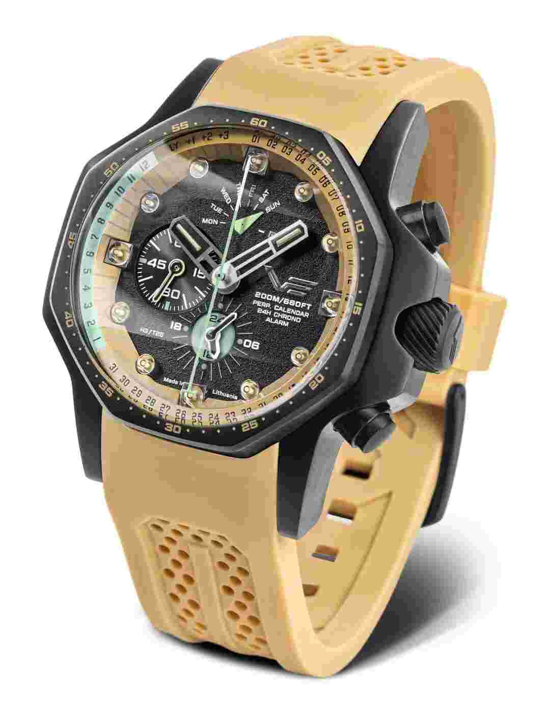 Vostok Europe ATOMIC AGE YM86-640C697 Mens Seiko Movement Quartz Watch