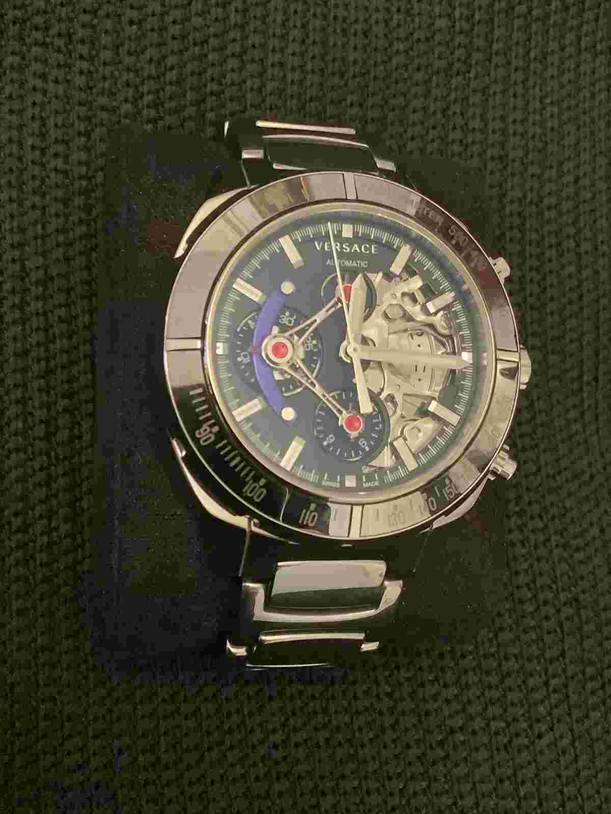 VERSACE Men's DV ONE Titanium Ceramic Skeleton Automatic Watch #438/500 🌎