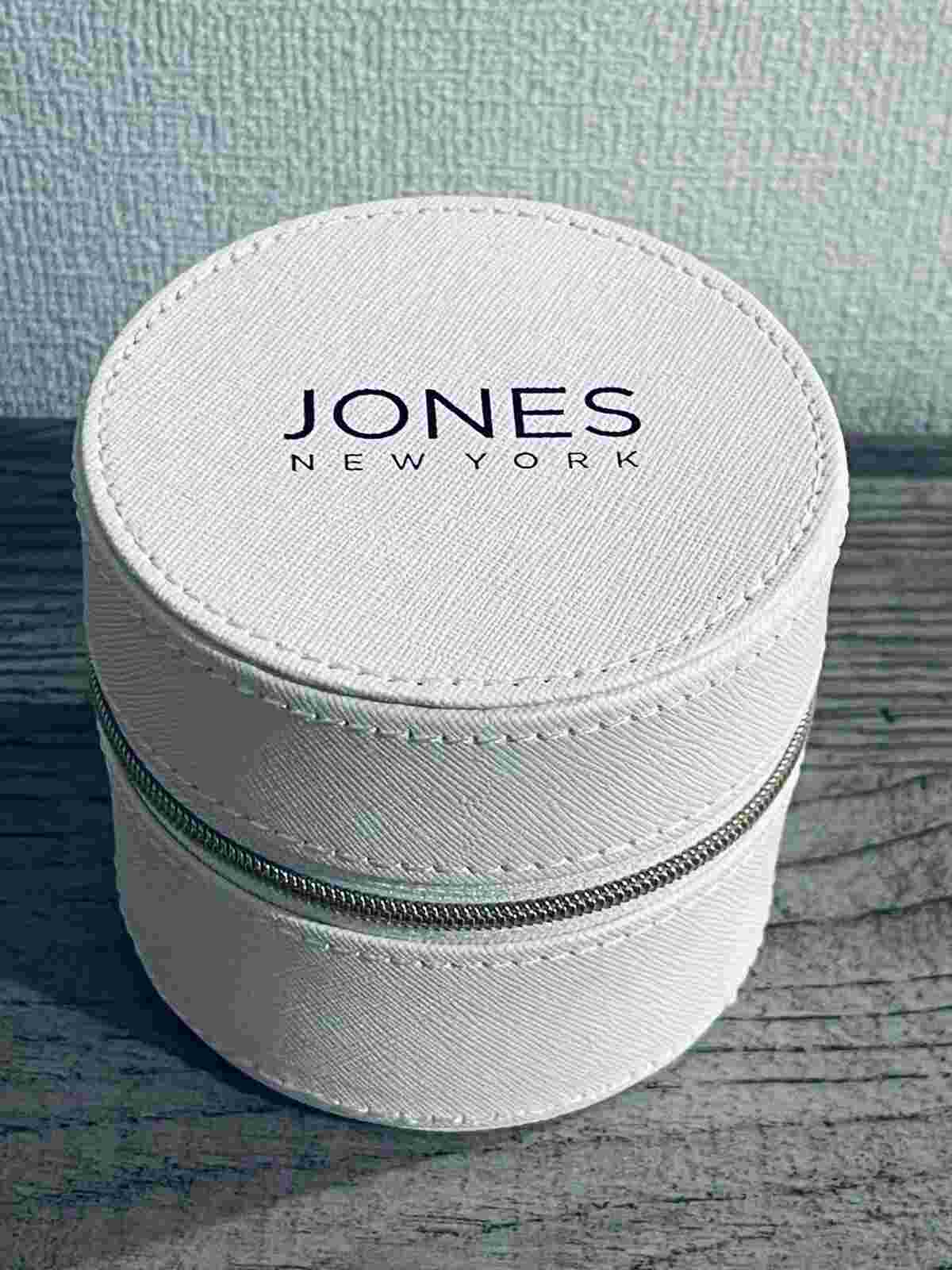Original $95 JONES NEW YORK Fashion Rhinestones & Bracelets 25 mm Watch NWT Gift