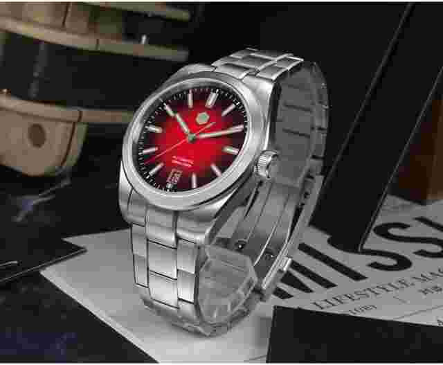 San Martin Men Automatifc Watch "JianZhan" Gada Mechanical Luminous Miyota 9015