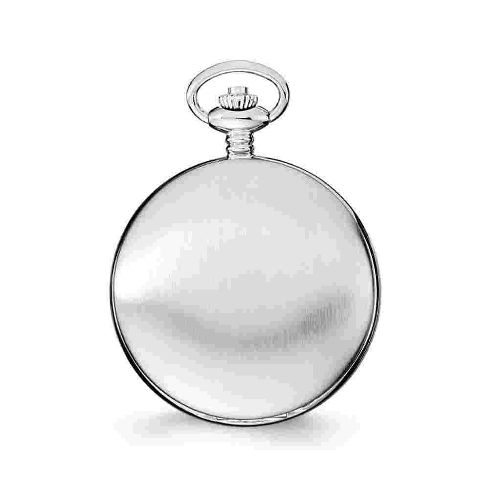 Charles Hubert Stainless Steel White Dial Pocket Watch XWA4339