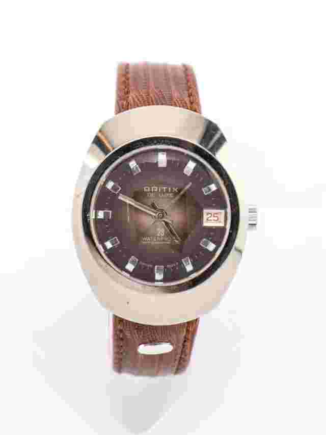 Very Nice 60's Unworn Britix Swiss Wrist Watch for Men