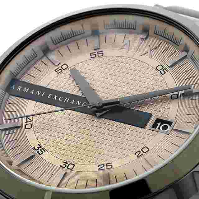Armani Exchange AX2194 Hampton Men's Watch Gray Stainless Steel 46mm
