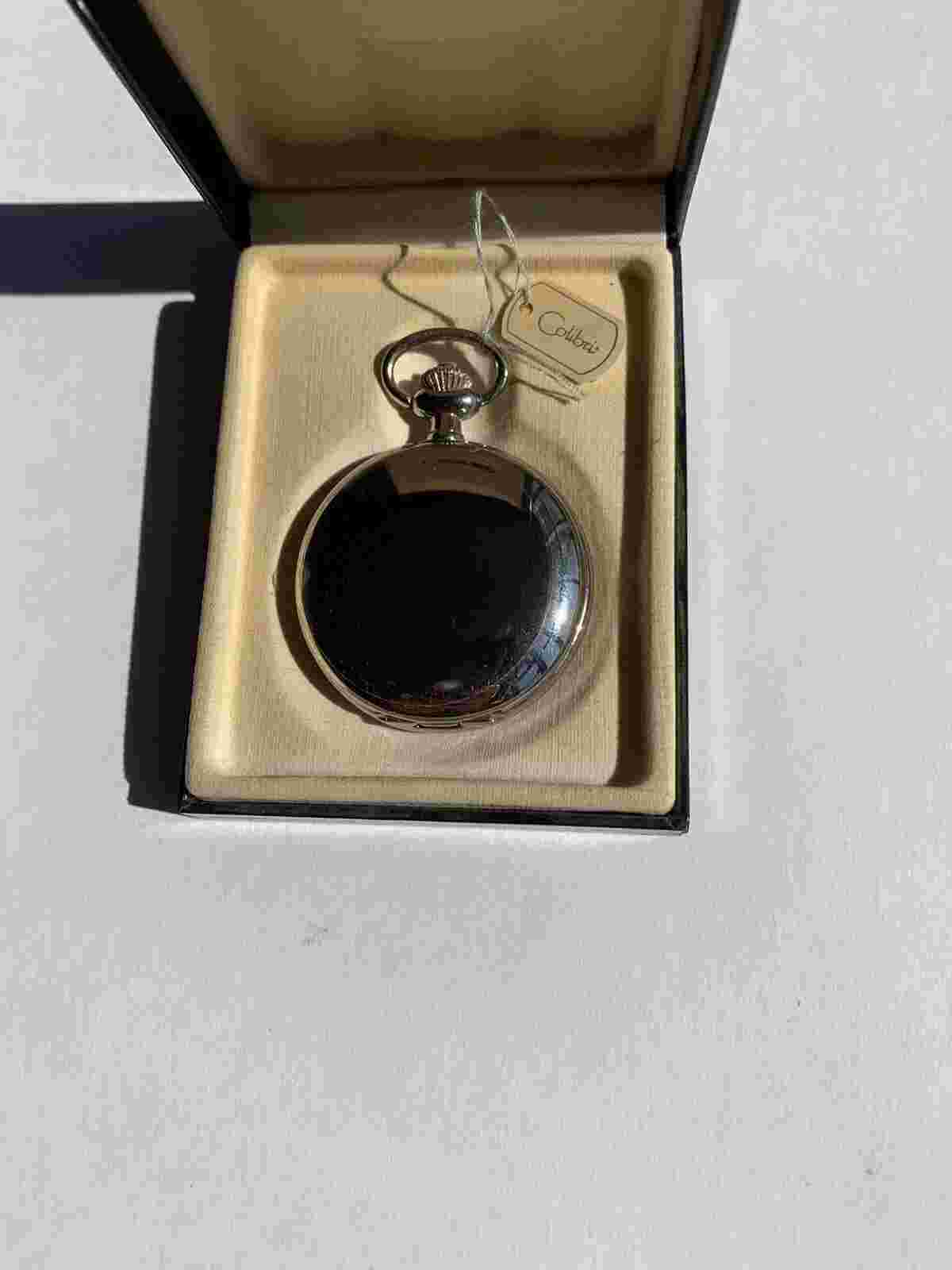 Colibri of London Quartz Blank Pocket Watch