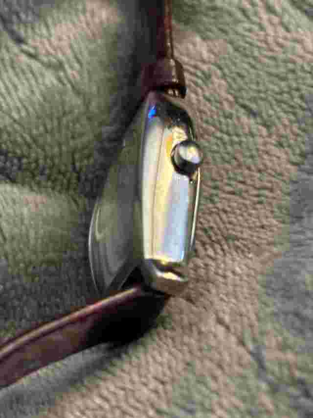 Etienne Aigner Horse Shoe Shaped Watch Black Leather Band T125/03
