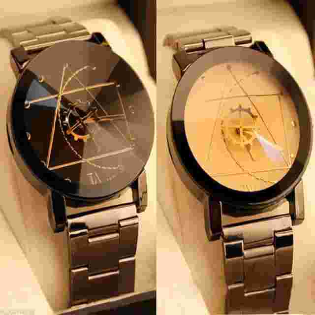EPIC TIME-His and Hers Compass Dress Watch Set