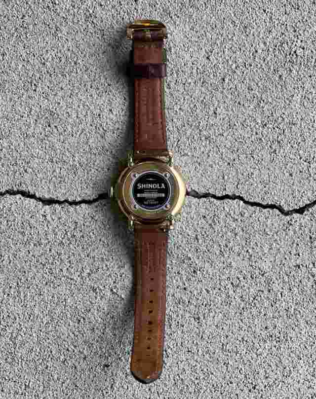 Shinola The Runwell 41mm Argonite 705 Watch No Box or Papers